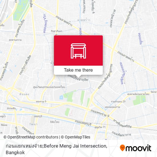 ก่อนแยกเหม่งจ๋าย;Before Meng Jai Intersection map