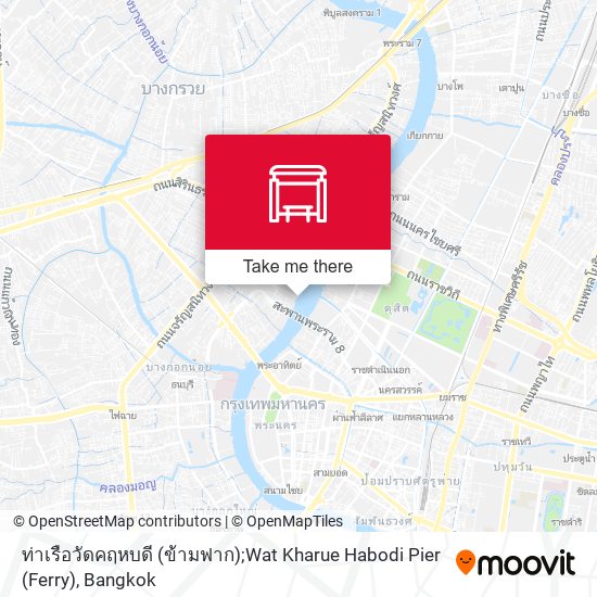 ท่าเรือวัดคฤหบดี (ข้ามฟาก);Wat Kharue Habodi Pier (Ferry) map