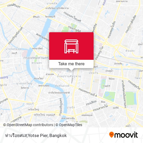 ท่าเรือยศเส;Yotse Pier map