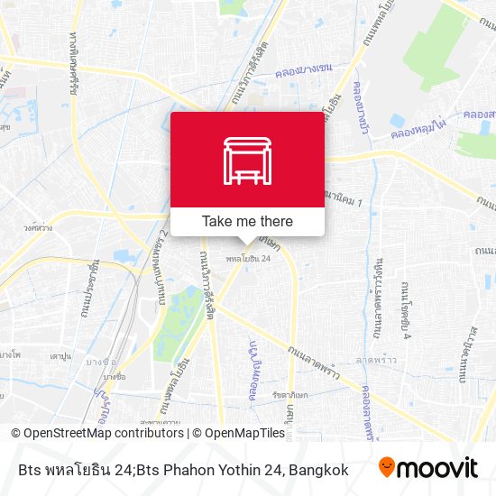 Bts พหลโยธิน 24;Bts Phahon Yothin 24 map