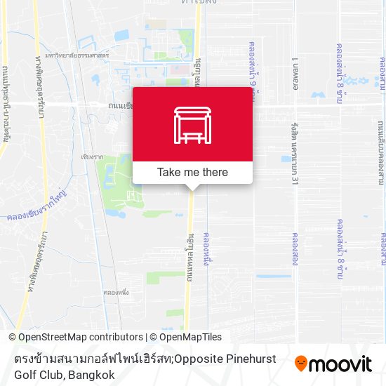 ตรงข้ามสนามกอล์ฟไพน์เฮิร์สท;Opposite Pinehurst Golf Club map