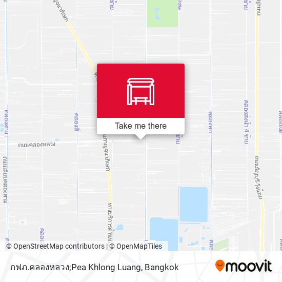 กฟภ.คลองหลวง;Pea Khlong Luang map