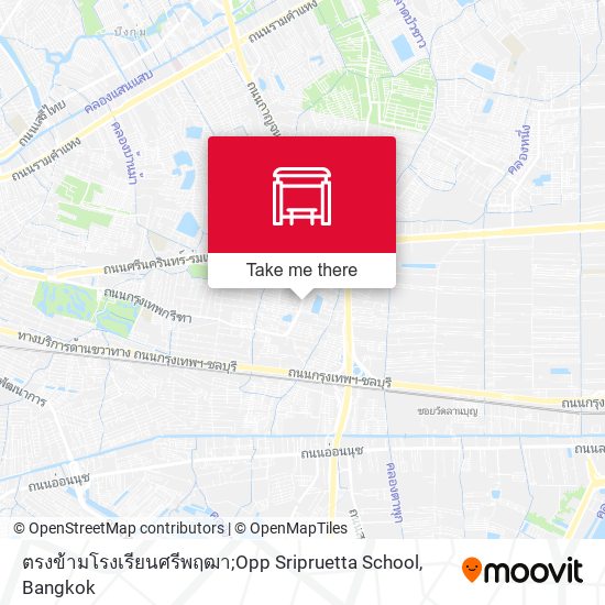 ตรงข้ามโรงเรียนศรีพฤฒา;Opp Sripruetta School map