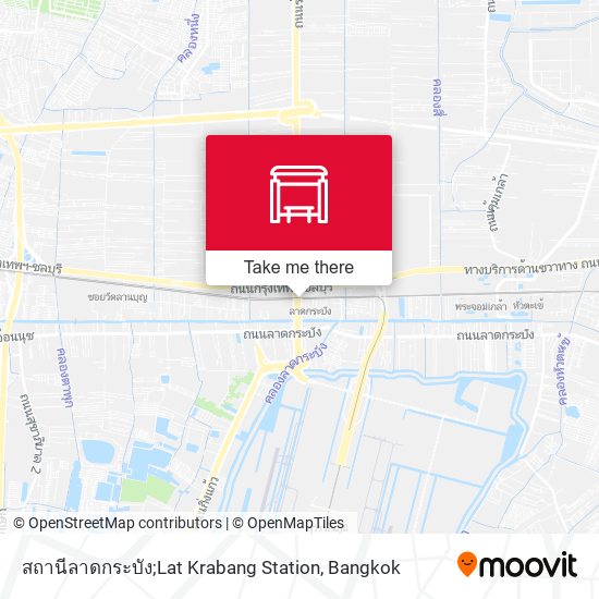 สถานีลาดกระบัง;Lat Krabang Station map