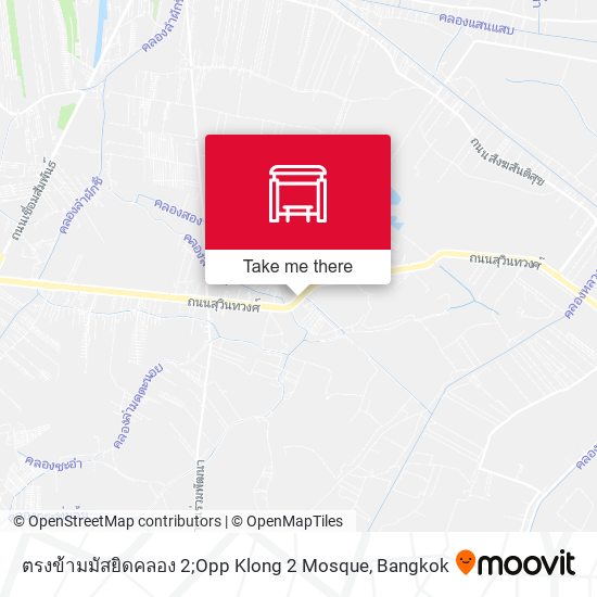 ตรงข้ามมัสยิดคลอง 2;Opp Klong 2 Mosque map