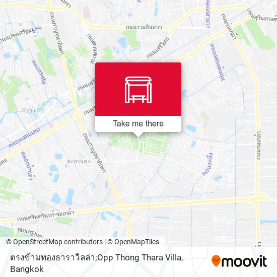 ตรงข้ามทองธาราวิลล่า;Opp Thong Thara Villa map