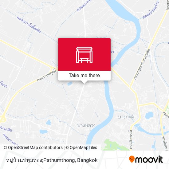 หมู่บ้านปทุมทอง;Pathumthong map
