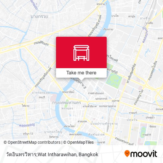วัดอินทรวิหาร;Wat Intharawihan map