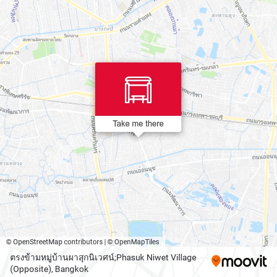 ตรงข้ามหมู่บ้านผาสุกนิเวศน์;Phasuk Niwet Village (Opposite) map