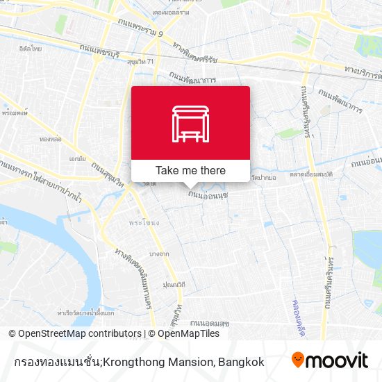 กรองทองแมนชั่น;Krongthong Mansion map