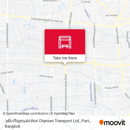 วุฒิเจริญขนส่ง;Wut Charoen Transport Ltd., Part. map