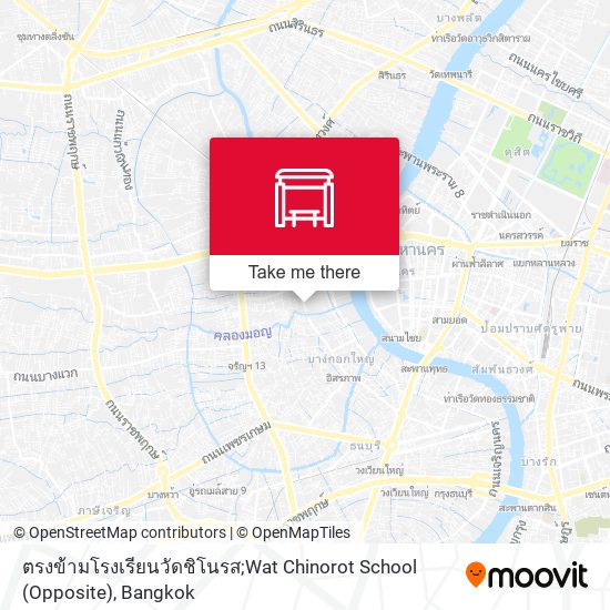 ตรงข้ามโรงเรียนวัดชิโนรส;Wat Chinorot School (Opposite) map