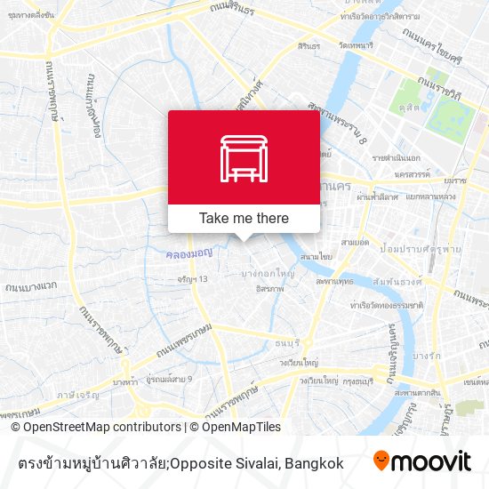 ตรงข้ามหมู่บ้านศิวาลัย;Opposite Sivalai map