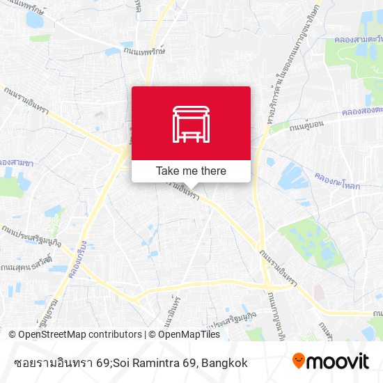 ซอยรามอินทรา 69;Soi Ramintra 69 map