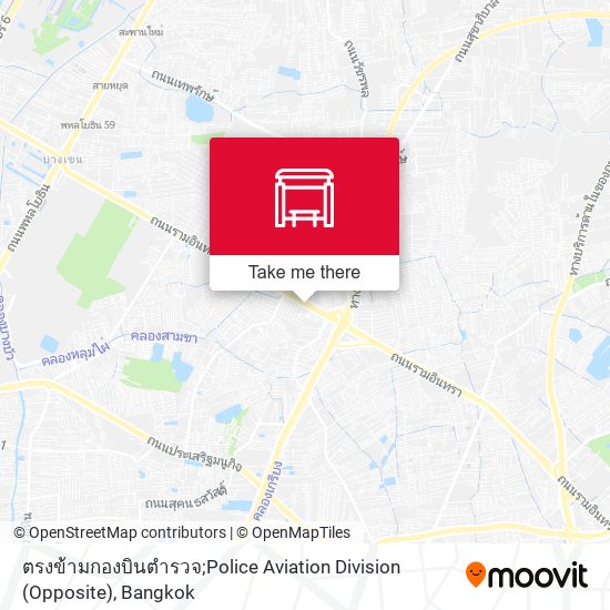 ตรงข้ามกองบินตำรวจ;Police Aviation Division (Opposite) map