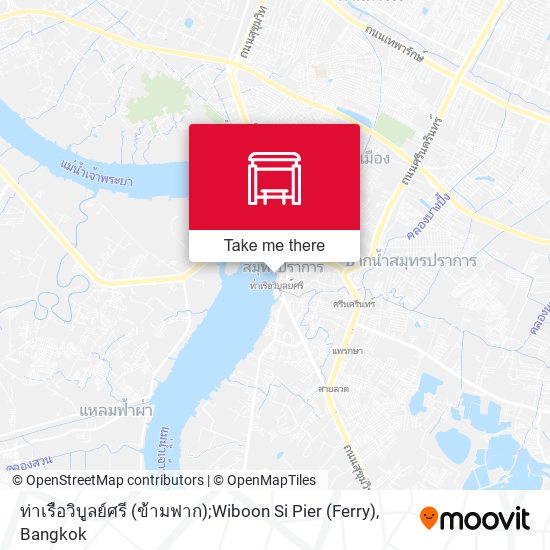 ท่าเรือวิบูลย์ศรี (ข้ามฟาก);Wiboon Si Pier (Ferry) map