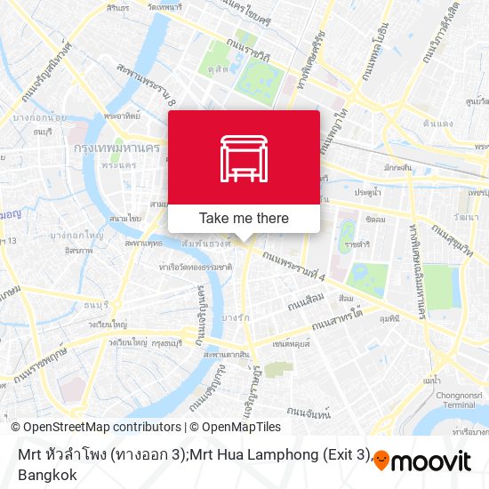 Mrt หัวลำโพง (ทางออก 3);Mrt Hua Lamphong (Exit 3) map