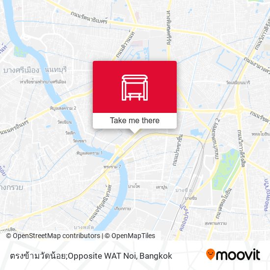 ตรงข้ามวัดน้อย;Opposite WAT Noi map