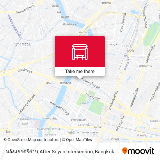 หลังแยกศรีย่าน;After Sriyan Intersection map