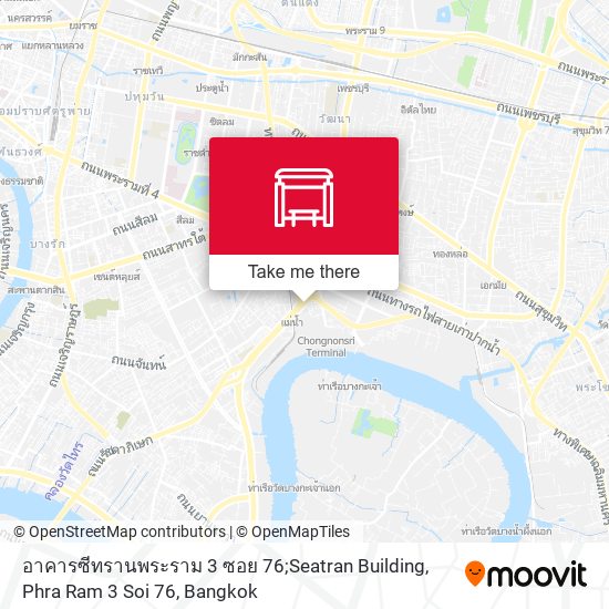 อาคารซีทรานพระราม 3 ซอย 76;Seatran Building, Phra Ram 3 Soi 76 map