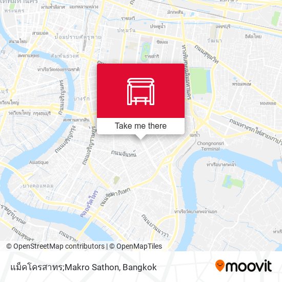 แม็คโครสาทร;Makro Sathon map