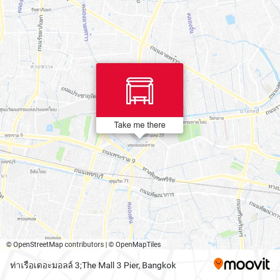 ท่าเรือเดอะมอลล์ 3;The Mall 3 Pier map