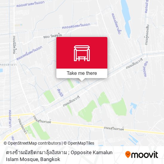 ตรงข้ามมัสยิดกมาลุ้ลอิสลาม ; Opposite Kamalun Islam Mosque map