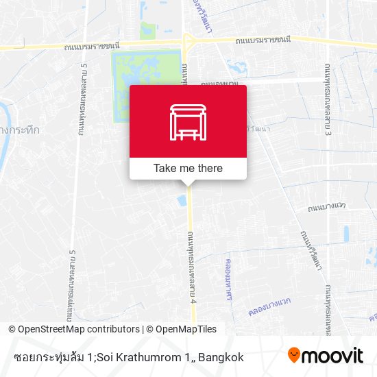 ซอยกระทุ่มล้ม 1;Soi Krathumrom 1, map