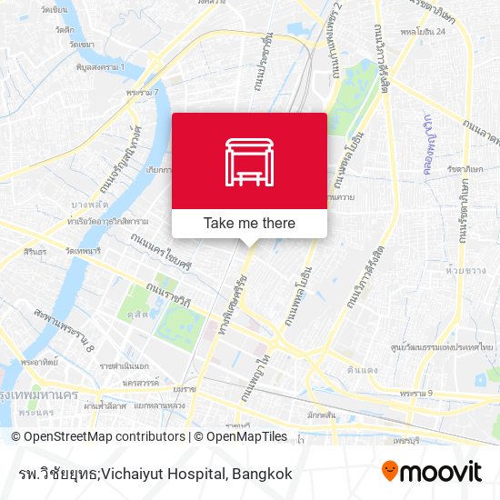 รพ.วิชัยยุทธ;Vichaiyut Hospital map