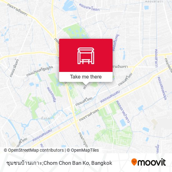 ชุมชนบ้านเกาะ;Chom Chon Ban Ko map