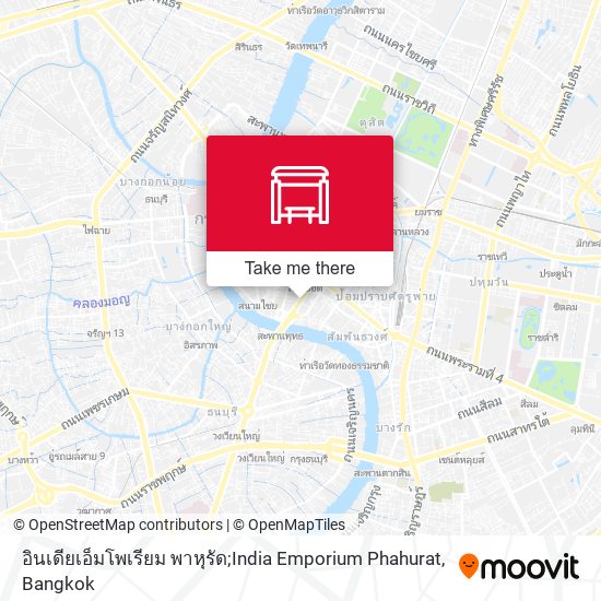 อินเดียเอ็มโพเรียม พาหุรัด;India Emporium Phahurat map