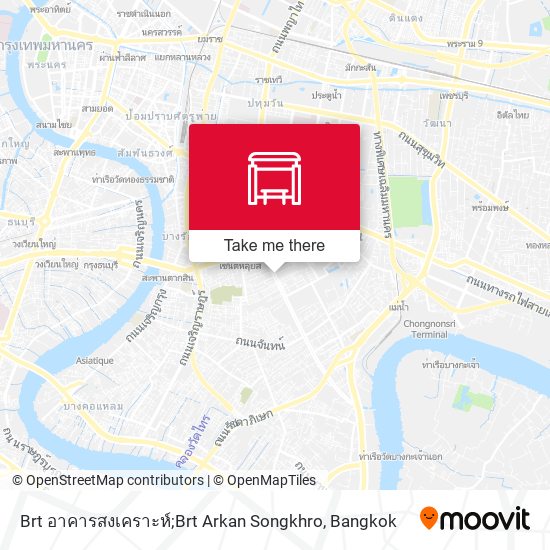 Brt อาคารสงเคราะห์;Brt Arkan Songkhro map