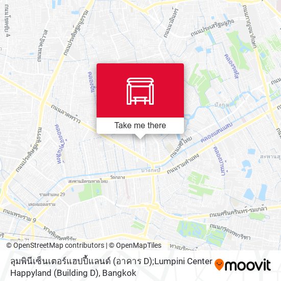 ลุมพินีเซ็นเตอร์แฮปปี้แลนด์ (อาคาร D);Lumpini Center Happyland (Building D) map