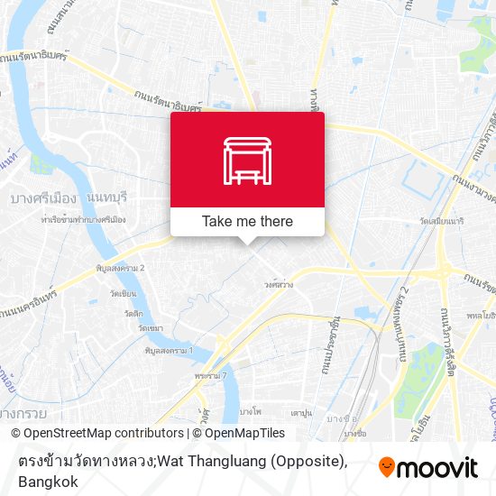 ตรงข้ามวัดทางหลวง;Wat Thangluang (Opposite) map