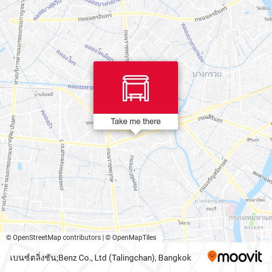 เบนซ์ตลิ่งชัน;Benz Co., Ltd (Talingchan) map