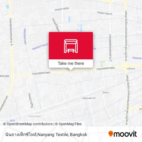 นันยางเท็กซ์ไทล์;Nanyang Textile map