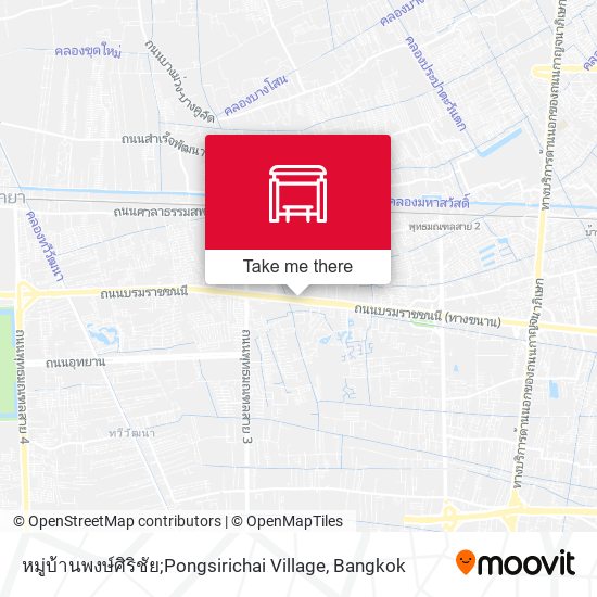 หมู่บ้านพงษ์ศิริชัย;Pongsirichai Village map