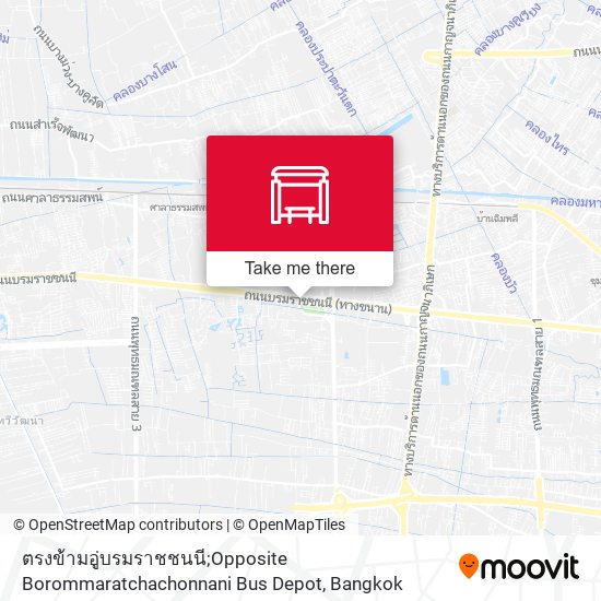 ตรงข้ามอู่บรมราชชนนี;Opposite Borommaratchachonnani Bus Depot map