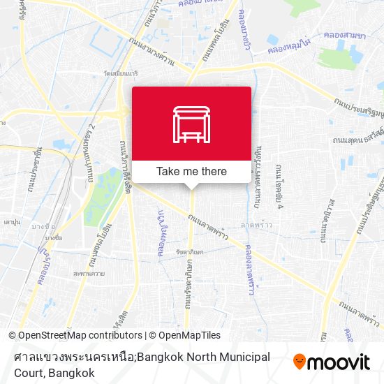 ศาลแขวงพระนครเหนือ;Bangkok North Municipal Court map