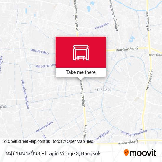 หมู่บ้านพระปิ่น3;Phrapin Village 3 map