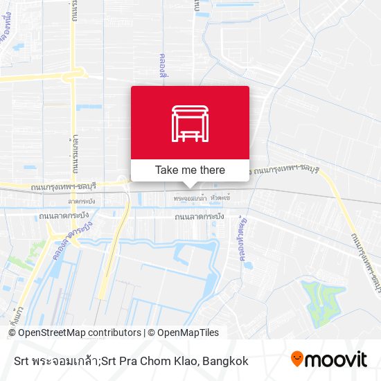 Srt พระจอมเกล้า;Srt Pra Chom Klao map