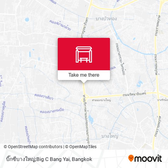 บิ๊กซีบางใหญ่;Big C Bang Yai map
