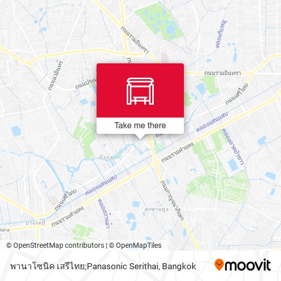 พานาโซนิค เสรีไทย;Panasonic Serithai map