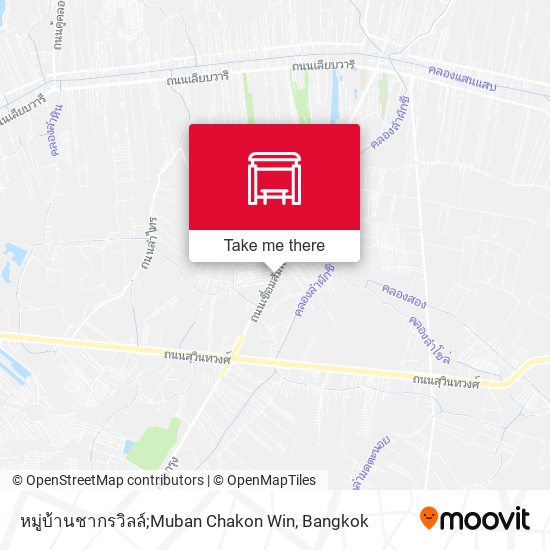 หมู่บ้านชากรวิลล์;Muban Chakon Win map