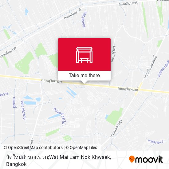 วัดใหม่ลำนกแขวก;Wat Mai Lam Nok Khwaek map