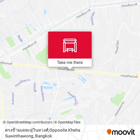 ตรงข้ามเคหะสุวินทวงศ์;Opposite Kheha Suwinthawong map