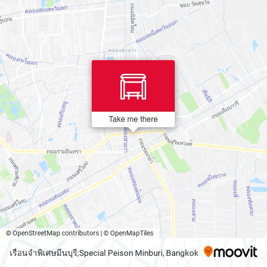 เรือนจำพิเศษมีนบุรี;Special Peison Minburi map