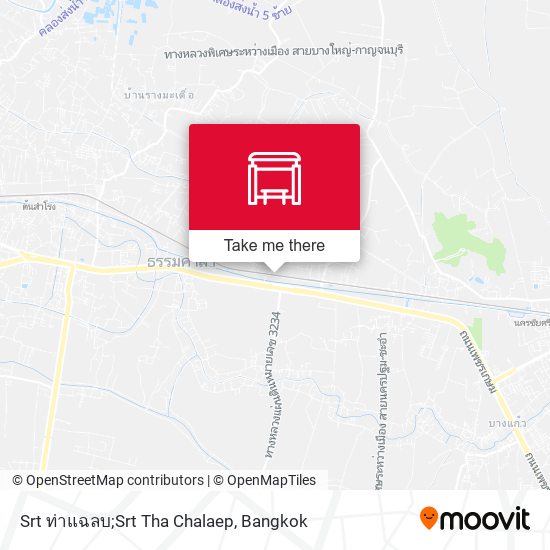 Srt ท่าแฉลบ;Srt Tha Chalaep map
