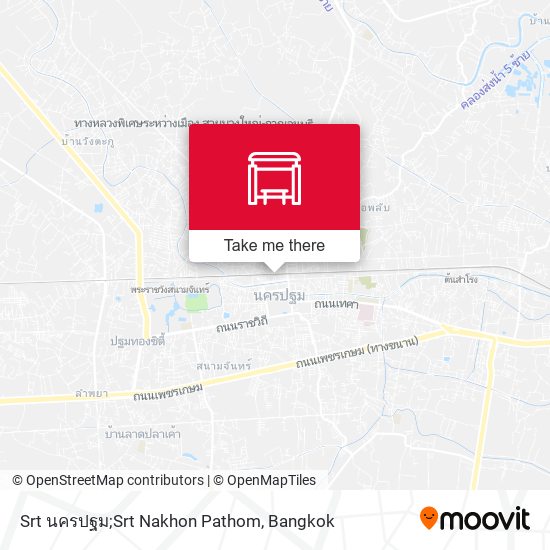 Srt นครปฐม;Srt Nakhon Pathom map