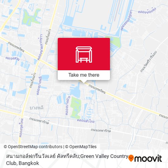 สนามกอล์ฟกรีนวัลเลย์ คัลทรีคลับ;Green Valley Country Club map